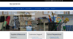 Desktop Screenshot of edu-care.net